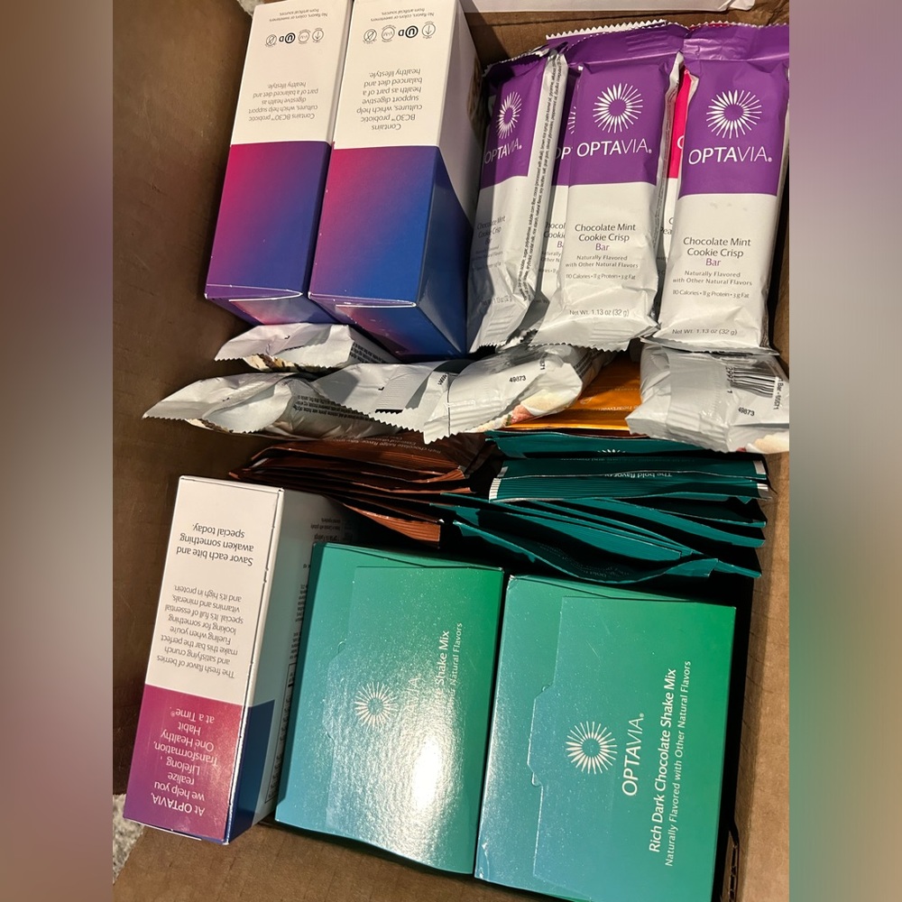 Optavia Essential Fuelings/ Bars, Oatmeal, Pudding Mix, Shake Mix, Yogurt Bars